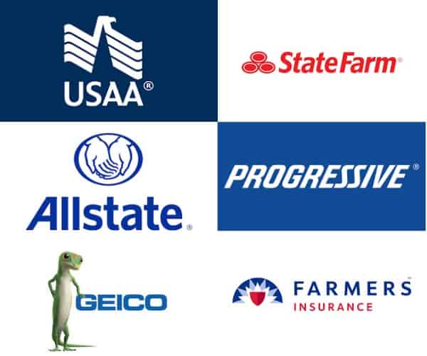Insurance company logos